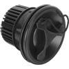 Abaodam Valvola Aria per Kayak e Barca Gonfiabile in PVC a 6 Fori | Sostituzione Facile, Accessori Molla e Filtro, Nero, per Canoa e Imbarcazione Gonfiabile