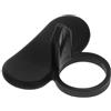 DEARMAMY Mira per Stecca da Biliardo, Gomma Nera per Allenamento Piscina | Correzione del Polso, Presa Confortevole, Accessorio per Pratica al Tavolo, Colore Nero, Gomma
