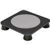 Fonowx da Interno Portatile, Nero | Design a Basso Profilo, per Bambini, Antiscivolo, Tappeto Elastico Pieghevole, Cameretta