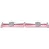 Harilla Leg Training Machine Stepper Domestico Compatto Pieghevole Scorrevole Realizzato in Plastica Movimento Leggero Struttura Stabile Adatto per, Rosa Carino, Scelta Di Valore