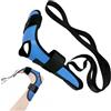 Generico Stretching Strap with Loops Fascia Hamstring Leg Stretcher Belt | Flexibility Training Accessory for Home Workout Exercise Pilates Gymnastics Women Men and Daily Fitness