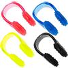 CLISPEED 4 Pezzi Pinza Nasale in Silicone per Nuoto, Morbida e Resistente | Accessorio Portatile, Design Confortevole e Salvaspazio, Pratico per Piscina e Allenamento, Confezione Custodia