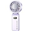 Generic Ventola di raffreddamento personale ricaricabile di USB tenuto in mano | Ventilatore portatile pieghevole portatile, mini ventilatore di raffreddamento a semiconduttore, mini ventilatore