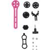 Gdfnmogo Supporto per computer da bici in nylon 144 mm per Garmin per bryton Bike | Ampia compatibilità, adatto per Garmin per Bryton per Cateye, integrazione senza cuciture, blocco sicuro