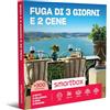 Smartbox - Cofanetto Regalo per Uomo o Donna - Fuga di 3 Giorni e 2 cene - Idee Regalo Originale - 2 Notti con Colazione e 2 cene per 2 Persone