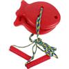Operitacx 2 Pezzi Trampoli a Forma di Pesce, Plastica, Rossi | Gioco Leggero e Portatile, Base Antiscivolo Stabile, Uso Interno ed Esterno, per Piccoli e Grandi
