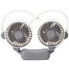 Generic ZHSHYS Ventilatore da Collo, Ventilatore da Collo a Mani libere USB Ricaricabile(A)