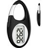 Generico Step Tracker Digital Simple Portable Accurate Equipment | Accurate Step Tracker with Carabiner Running Hiking Fitness Exercise Sports Health Training