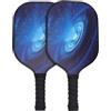 Funien Durable Fiberglass Pickle Ball Rackets Design Set for Family