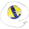 NUOBESTY Pallavolo da Allenamento con PVC Regolabile Corda per Giovani | Simulazione di Gara Reale, Alta Visibilità e Tracciamento Facile, Controllo Stabile, Uso Silenzioso
