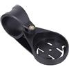 Caswynlife Supporto GPS per bicicletta in plastica per barre TT 22mm Fit | Adatto per barre di riposo TT, blocco sicuro, compatibile per Garmin Edge, leggero 11 g, finitura nera