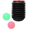 Drfeify Palline con Numeri della Lotteria, Set di Palline da Pong in ABS con Secchio Pieghevole, 24 X 18,5 X 18,5 Cm, per Gioco di Decompressione in Ufficio, Barra di Traino e Uso di -pong