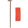Alipis Bastone da Trekking Telescopico a Tre Sezioni in Legno Dorato | Escursioni e Arrampicata, Design Ergonomico, Riduce la Fatica della Mano, Colore Oro Colore Casuale