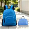 Generic Zaino da viaggio leggero pieghevole, zaino portatile, resistente all'acqua, zaino da viaggio in vacanza, Blu, Medium, Minimalista