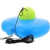 GRIRIW Base di Allenamento per Tennis Singolo, Kit Pratico Blu | Strumenti di Formazione per Casa e Sport Indoor, Plastico, per Genitori, Coordinazione Mano Occhio