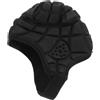 DEARMAMY Casco Morbido Protettivo, Calcio e Ciclismo Nero | Schiuma Eva, Comfort Traspirante, Vestibilità Regolabile, per Giovani Atleti, Allenamento e Gara