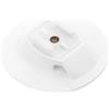 DEARMAMY Supporto Base per Fotocamera da Surf e Paddleboard Bianco | Montaggio Semplice, Compatibilità Ampia, Struttura in Plastica, per Camera e Telefono, Sport Acquatici