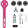 Dolvitrny Supporto di estensione per attacco manubrio bici in nylon leggero 19,1 g | Ampia compatibilità, adatto per Garmin per Bryton per Wahoo, integrazione senza cuciture, blocco sicuro