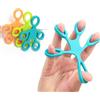 Generic 1 anello in silicone per esercizi di presa delle dita, resistenza media, per allenamento della presa, allenamento delle dita e sollievo dallo stress