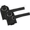 Changor Cinturini Alla Caviglia con Anelli a D Rinforzati per il Fitness | Neoprene resistente, facile regolazione, uso interno ed esterno, efficace per cosce e polpacci