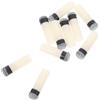 CORHAD 10 Pezzi Punte per Stecca da Biliardo Avvitabili in Plastica PU | Ricambio per Stecca e Pool Cue, Design a Vite Preciso, Resistente All'usura, Uso su Biliardi e Tavoli