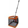 LeeQinersw Industrial Retriever Raccoglitore Palline Pong Raccattapalle Dispositivo Raccolta Asta Telescopica Struttura Flessibile in Acciaio E Nylon Adatto per, Arancione
