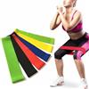 Generic 5pcs Yoga Cintura di Tensione Fitness Cerchio Elastico Resistenza Cintura Squat Butt AIDS Anello di Tensione Stretching Esercizio Banda