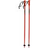 Jiuvaso Bastoncini da Neve Antivolo , Arancione , 125 Cm | Bastoncini da marchio alpino Cinghia, Stabile, Bastoncino,