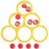 TOYANDONA Gioco di Lancio per Piscina in Eva, Anelli Galleggianti Colorati | Morbido e Leggero, Facile Pulire e Vedere, per Feste in Piscina e Spiaggia Estiva