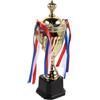 POPETPOP Coppa da Gara, Coppa Grande 36,5 Cm per Gruppi e Atleti | Premio Riconoscimento, Design Raffinato e Lavorazione Sofisticata, per Ufficio e Tornei, Oggetto Emblema di Successo