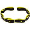 Generic 1 fascia elastica di resistenza per yoga, con segmenti numerati, cinghia elastica regolabile per pilates, allenamento a casa, accessorio per esercizi di fitness