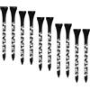 TOYANDONA 10 Pezzi Tee da Golf in bambù e Legno, Accessorio Leggero | Supporto Portatile, Riduce L'impatto, Aiuta la Distanza, per Amanti del Golf, Idea Regalo Pratica