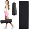 TREXO Tappetino fitness rosa, 183 x 61 cm di altezza e 10 mm di spessore, in TPE ecologico con superficie antiscivolo, tappetino da ginnastica leggero per allenamento di forza, yoga, pilates e