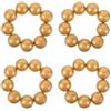 AKOOSY 50 Pezzi Palline da Ping Pong in Plastica Dorata Numerate 1-50 | Confezione in Pp, Finitura Oro, Identificazione Facile, per Feste in Piscina e Attività Scolastiche