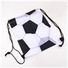 Generic Borse da calcio con coulisse a tema sportivo Borsa a sacco in poliestere leggero in poliestere leggero per sport, palestra, viaggi, nuoto e attività all'aria aperta, bomboniere per gli appassionati di