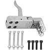 BuyWeek Dispositivo di Rilascio della Fionda, Trigger della Catapulta in Acciaio Inossidabile Accessori del Grilletto della Fionda Fai-da-Te con 8 Viti