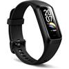Hittriu Smart Band per donne e uomini, display AMOLED da 1,1 pollici, fitness tracker, monitoraggio del sonno