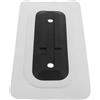 ULTECHNOVO Base Pinna Paddle Board Bianca in PVC, Supporto per Scatola Pinna SUP Gonfiabile, Accessorio per Sport Acquatici, Stabilità Migliorata e Resistenza all'Usura