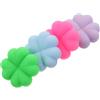 PTOOTP 4 Pezzi Smorzatore di Forma a Silicone Fiore per Racchetta da Tennis | Antivibranti per Tennis, Controllo Migliorato e Assorbimento Urti, Adatti a Molte Racchette