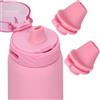 Generic 2 valvole di ricambio per Ello Cooper, bottiglia d'acqua in acciaio inox da 907,2 g, beccuccio senza silicone, senza BPA, compatibile con Ello Cooper 18/22/1134 g, accessori di ricambio (rosa)