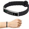 Zunate Fitness Tracker Band, Bluetooth Smart Bracciale con App, Dati di Esercizi Visualizzati, Supporta la Fotografia Remota, Notifiche di Chiamata