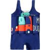 Dobufeet Costume da bagno galleggiante per ragazzo con galleggiamento incorporato, 90 cm