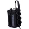 Generic Molle Admin Pouch per zaino tattico, borsa porta attrezzi EDC, marsupio con cerniera, borsa multiuso da campeggio, ciclismo, viaggi, custodia per calici d'acqua, nero
