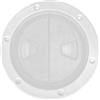 HOMSFOU Coperchio Boccaporto Antiscivolo per Kayak, Plastica Bianca Sicura | Copertura Pratica per Rv e Camion, Superficie Stabile, Accessorio Nautico Resistente, Bianco