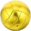 SUPVOX Pallone da Pallavolo Dorato Lucido in Pvc Taglia Ufficiale 5 | Finitura Metallizzata Motivo Luminoso, Resistente All'usura e Pressione, Leggero, Adatto a Scrittura