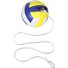 WRITWAA Pallavolo da Allenamento con Corda, Pvc, Controllo Stabile | Principianti, Alta Visibilità, Uso Esterno, Aiuto per Spiaggia, Gioco Silenzioso