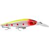 Generic Esca da pesca galleggiante a forma di pesciolino in plastica dura, esca artificiale per pesca d'acqua dolce e salata, esca dura realistica, accessorio per attrezzatura da pesca