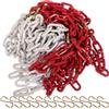 Kichvoe Rete da Basket in Catena di Metallo per Canestro, Acciaio | Ricambio per Canestro, Plastica Spruzzata, per Allenamento e Area Gioco, Uso Interno ed Esterno Colore Casuale
