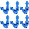 JOINPAYA 12 Pezzi Inserti per Fasce da Pesca Subacquea, Wishbones Band Insert in Plastica Blu, Compatibili, Installazione Rapida, Manutenzione Facile, per Immersione e Pesca Subacquea