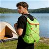 Generic 1 zaino da trekking leggero e pieghevole, piccolo zaino da viaggio, ultraleggero e resistente all'acqua, per uomini e donne, facile da trasportare (verde)